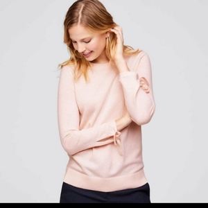 Loft soft pink sweater. Size Medium. Worn 2x